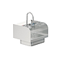 BRAZOS 60 HANDSINK WITH WALL FAUCET  END SPLASH BOTH SIDES