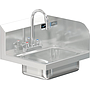 COMAL 30 HANDSINK WITH DECK FAUCET END SPLASH RIGHT