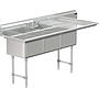 PECOS 3 COMP 18 x 18  R18 DRAINBOARD