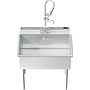 UTILITY SINK 36 X 24 W / PULL DOWN SPRAYER FAUCET