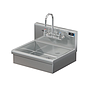 BRAZOS 16GA 20 X 15 X 5 HANDSINK W / WALL FAUCET   